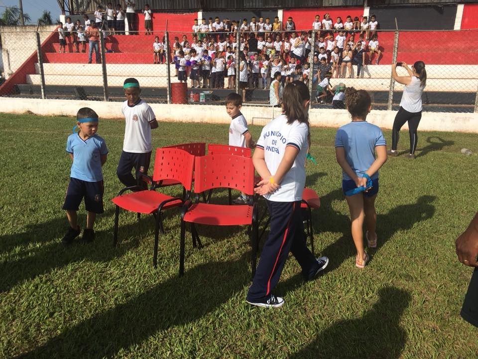Semana da criança: Esporte promove gincana com os alunos da Rede Municipal de Ensino 