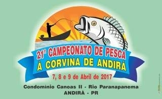 Começa nesta sexta a 21ª Campeonato de Pesca à Corvina em Andirá