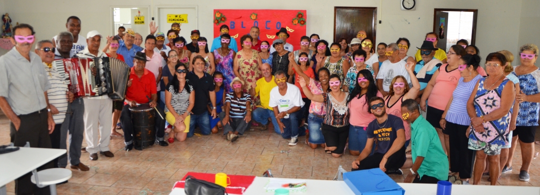 Centro de Convivência dos Idosos de Andirá promove Grito de Carnaval