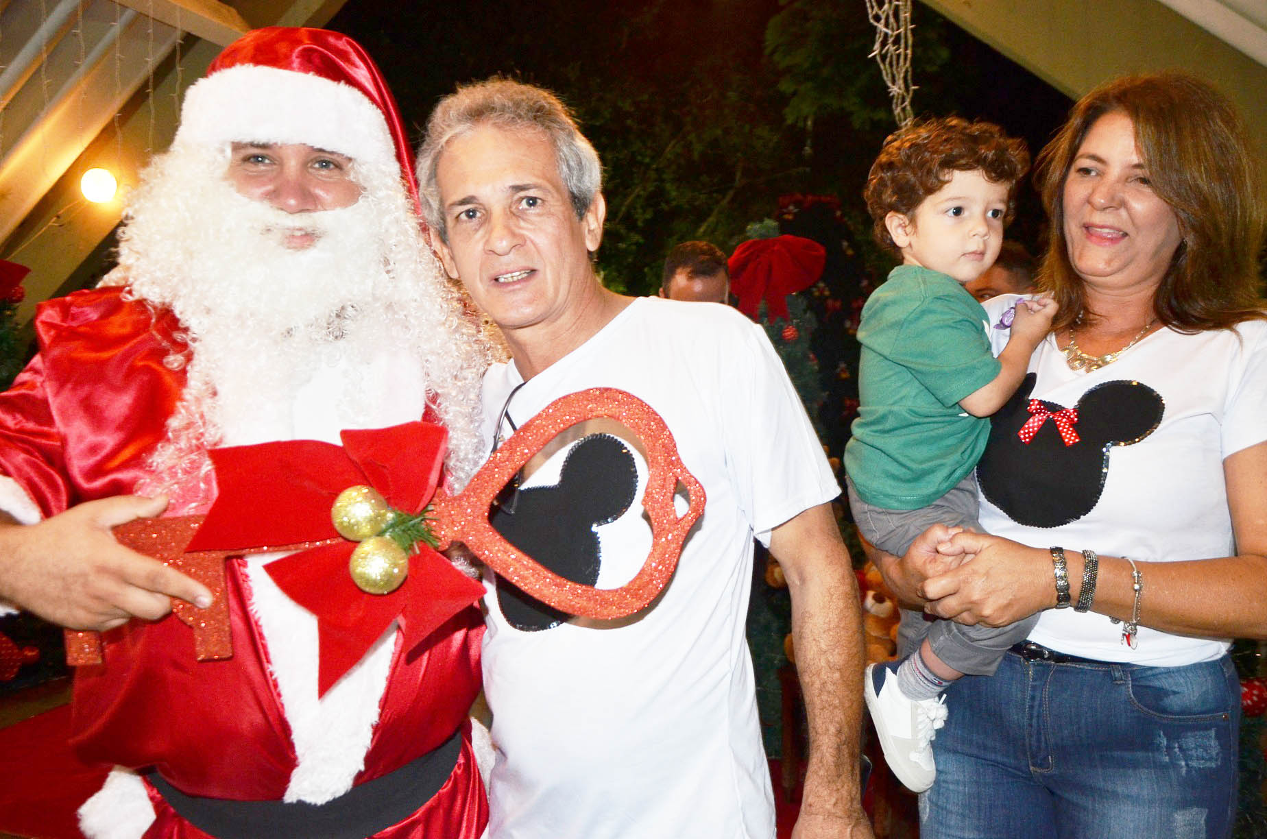 Público lotou a Praça Sant ´Anna para a abertura das festividades natalinas
