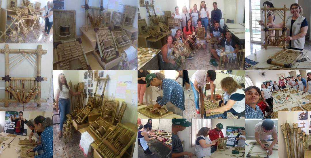 Incentivo à Cultura: Prefeitura de Andirá, Sindicato Rural e Senar promovem curso de Artesanato em Bambu