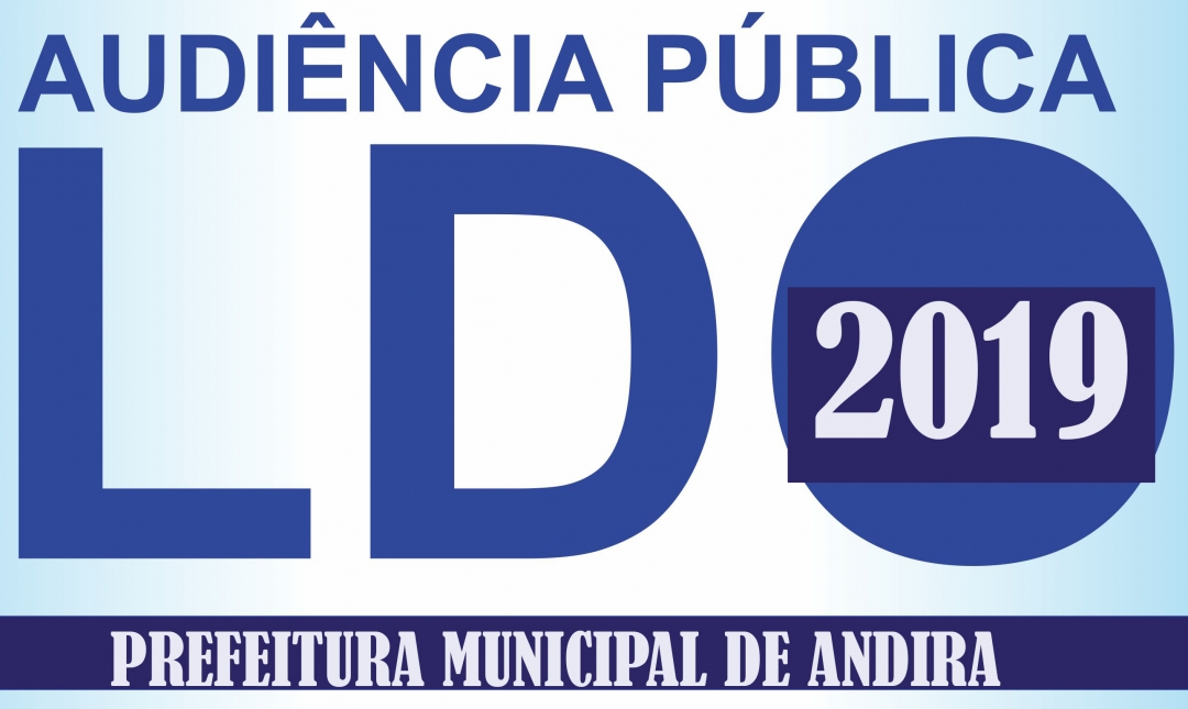 Prefeitura realiza Audiência Pública sobre a LDO 2019, na próxima quinta-feira, dia 12