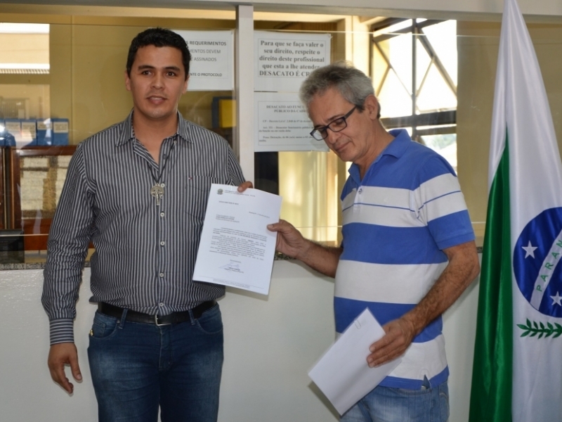 Diego Garcia anuncia ao Prefeito Xavier mais uma leva de emendas para o município de Andirá