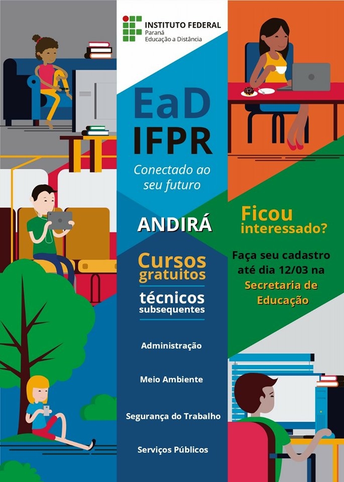 Prefeitura de Andirá e Instituto Federal do Paraná fecham parceria para oferta de cursos técnicos gratuitos 