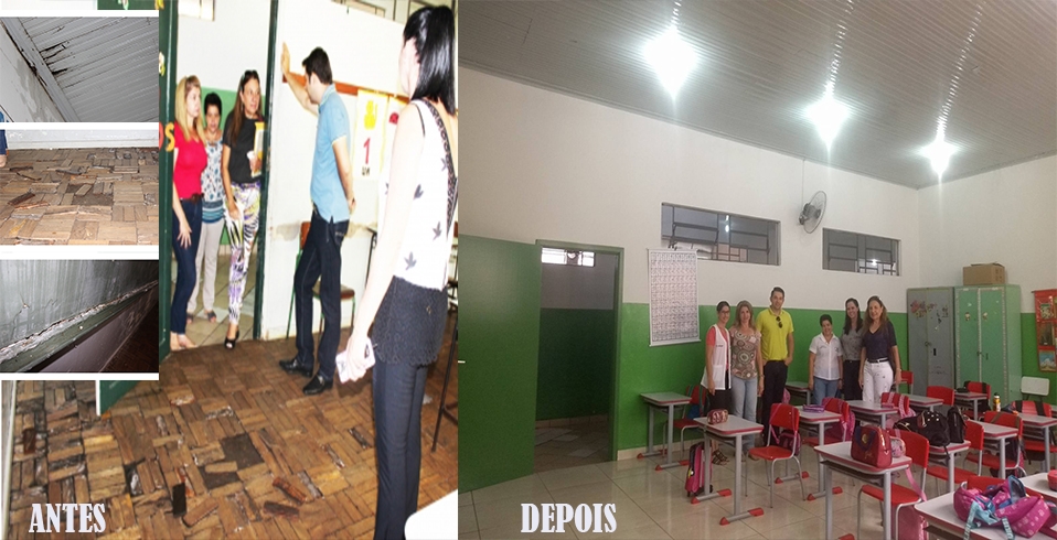 Prefeitura realiza reformas na Escola Municipal Ana Nery