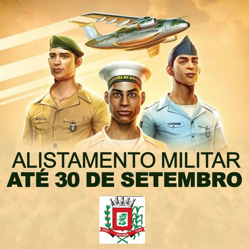 Prazo para alistamento militar é prorrogado até 30 de setembro