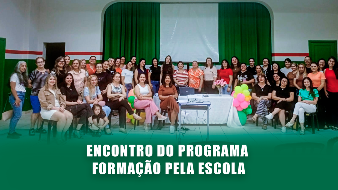 Professores da Rede Municipal de Andirá participam de encontro do Programa Formação pela Escola