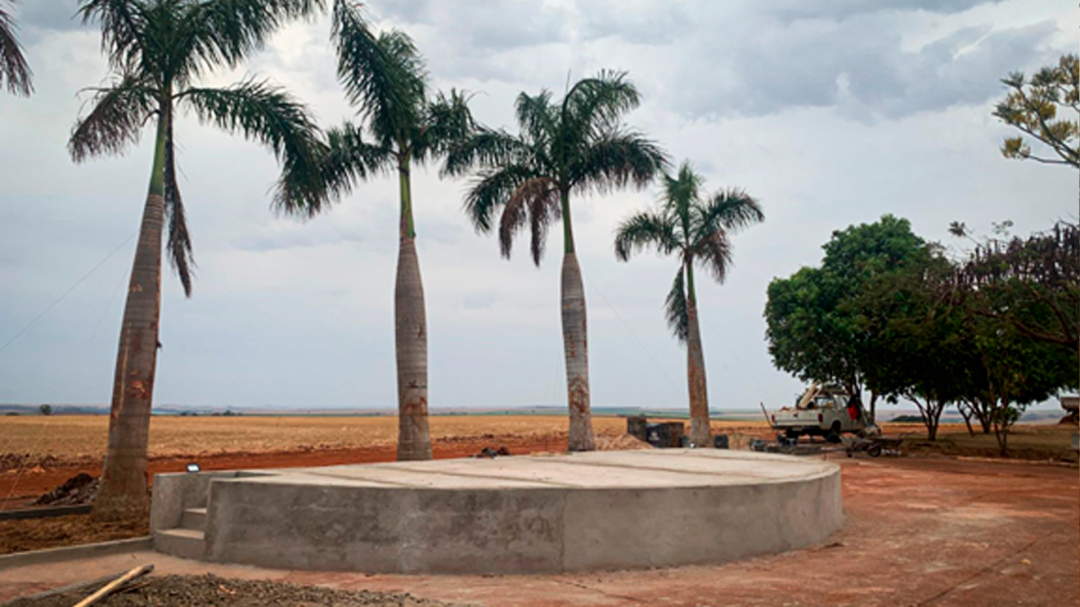 Prefeitura de Andirá revitaliza Praça do Distrito Nossa Senhora Aparecida